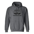 thumbnail image 1 of Heavy Is The Weight Of Freedom Adult Hooded Sweatshirt, 1 of 3