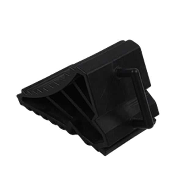 Heavy Load Wheel Chock Antiskid Surfaces Garage Parking Easy Alignment