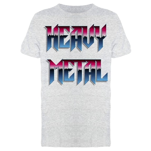 Heavy Metal Alphabet Tee Men's -Image by Shutterstock