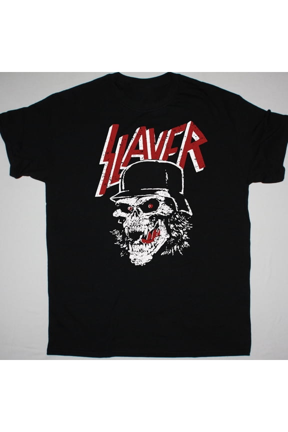 Heavy Metal Band Style Shirt | Black Cotton Retro Rock Graphic Tee | Casual Fanwear