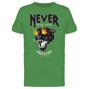 Heavy Metal Black Panther Tee Men's -Image by Shutterstock