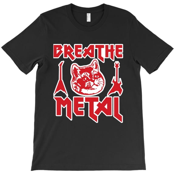 Heavy Metal Cat Pawsome Rock And Roll, Music Animal Pun Graphic - Unique Gift Tee G13755 Unisex T-Shirt, Up to Size 5XL