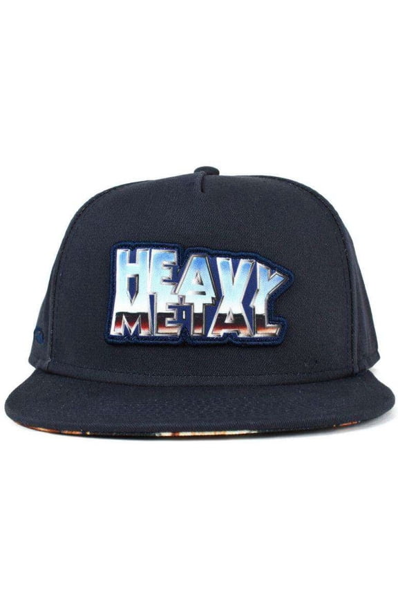 Heavy Metal Deluxe Snap Back Hat (Blue)