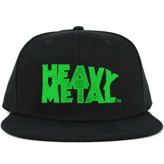 Heavy Metal Deluxe Snap Back Hat (Green)