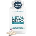 thumbnail image 1 of Heavy Metal Detox - Heavy Metal Cleanse Supplement to Flush Pollution From Your Body - Liver Cleanse Formula by PureHealth Research, 1 of 11
