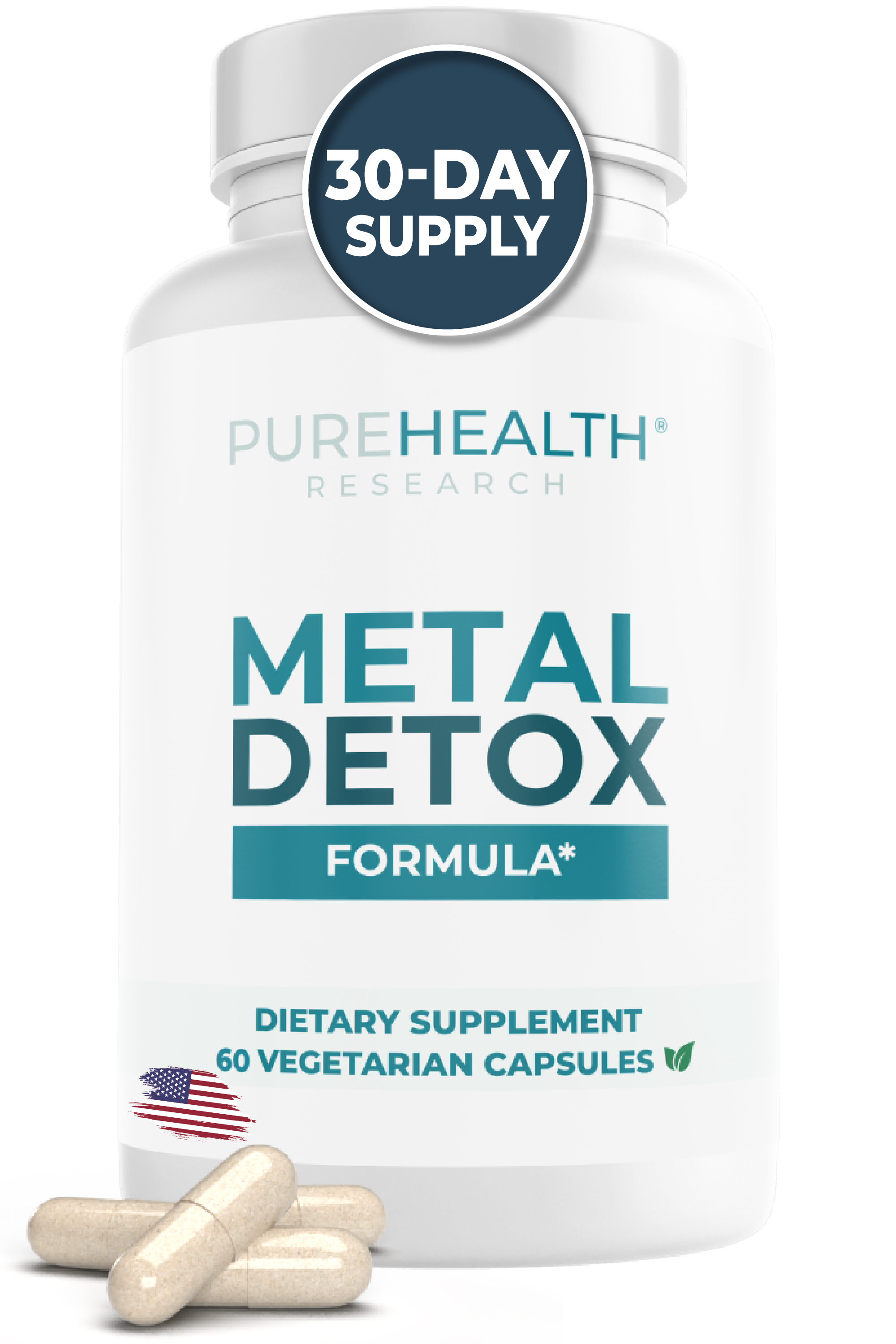 Heavy Metal Detox Heavy Metal Cleanse Supplement to Flush Pollution