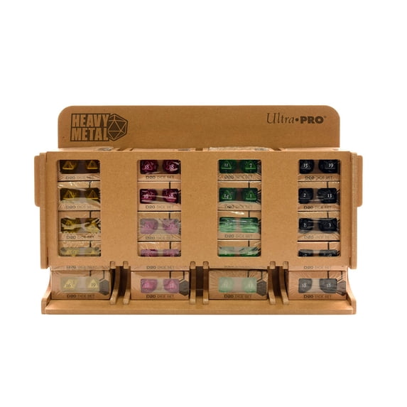 Heavy Metal Dice - D20 2-Dice Set Retail Starter Kit