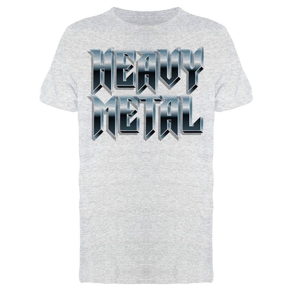 Heavy Metal Effect T-Shirt Men -Image by Shutterstock, Male Large