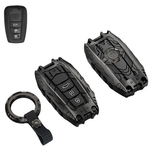 Replacement Key Fob Shell For Toyota - Compatible With Grand Highlander, Land Cruiser, Rav4 Prime, Venza 2021-2024 3 thumbnail image