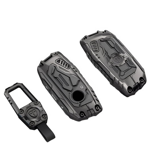 Heavy Metal Key Fob Cover Case Protector for BMW Keychain,Key Fob Case Compatible with BMW 2023 2024 X1 X5 x6 x7 i7 Xi 3 Series 7 Series