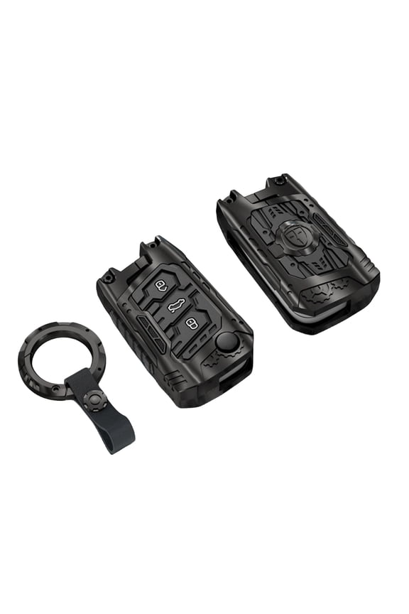 Heavy Metal Key Fob Cover Case Protector for Volkswagen, Keychain, Accessories for VW
