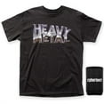 thumbnail image 1 of Heavy Metal Logo Classic 1981 Anime Movie T-Shirt + Coolie (M), 1 of 1