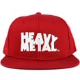 thumbnail image 1 of Heavy Metal Logo Snap Back Hat (Red), 1 of 1