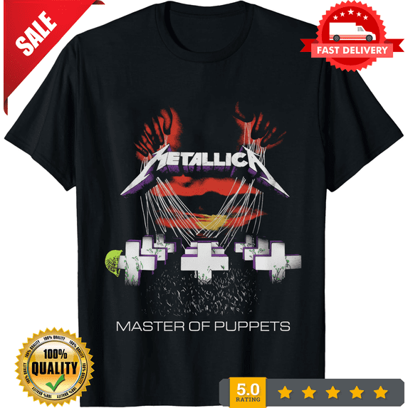 Heavy Metal Master of Puppets Graphic Hoodie, ULTRA LIMITED-TH74149