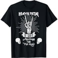 thumbnail image 1 of Heavy Metal Music is God's Apology Funny Pun Gift T-Shirt, 1 of 5