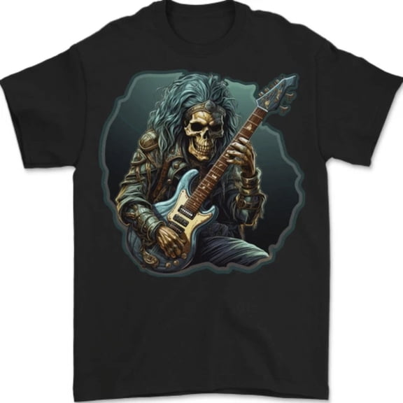 Heavy Metal Rock Guitar Music Mens T-Shirt