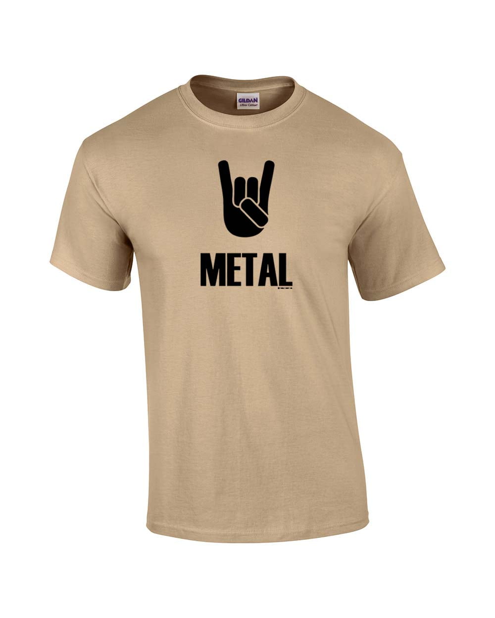 Heavy Metal Short Sleeve T-shirt Rock On Metal Music Alternative ...