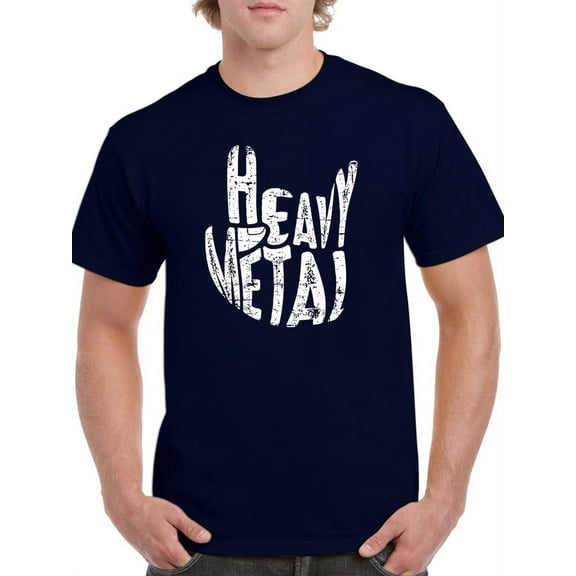 Heavy Metal T-Shirt Men -Smartprints Designs, Male Medium