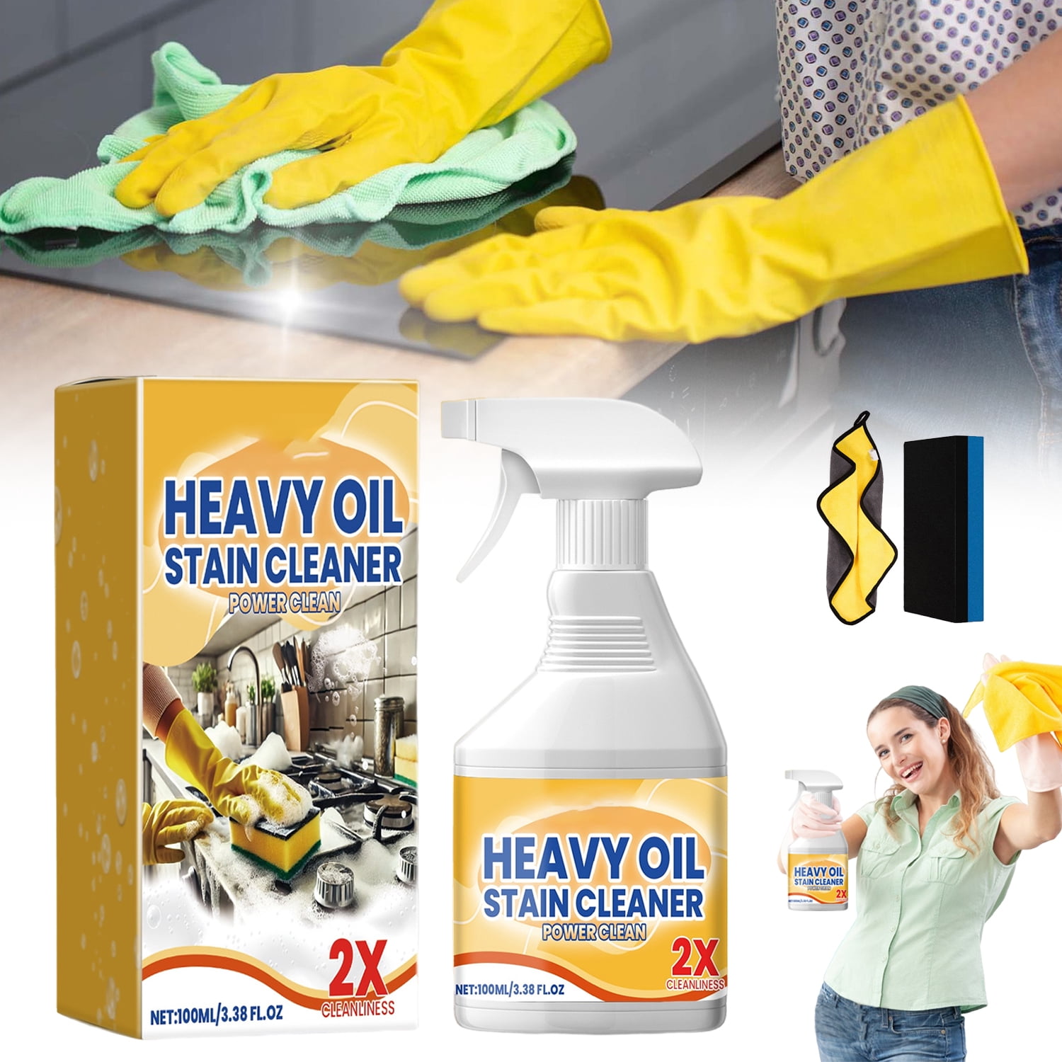 Foaming Heavy Oil Stain Cleanernull