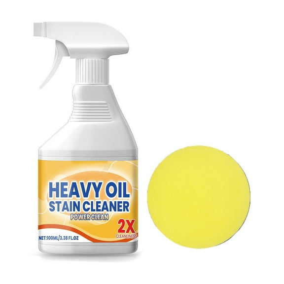 Heavy Oil Stain Cleaner Spray 100ml Effecient Clean Up Kitchen Grease Dirt Multipurpose Oils Dirt Scale Remover for Oven Range Hood