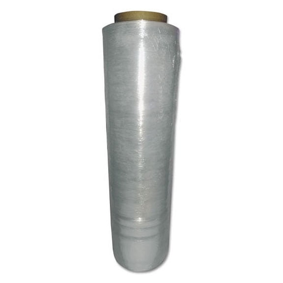 Heavy Pallet Film Wrap, 18" x 1,500 ft, 4 Rolls/Carton | Bundle of 2 Cartons