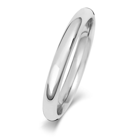 Heavy Platinum 950 2.5mm Court Comfort Men/Women Wedding Band/Ring