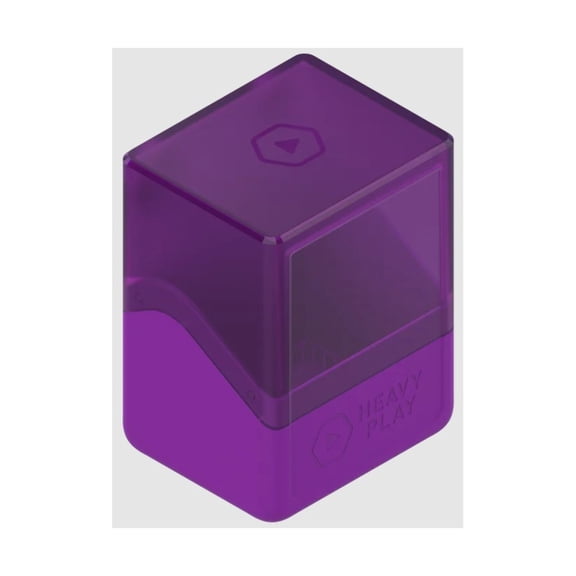 Heavy Play RFG Deckbox - Bard Purple (80) New