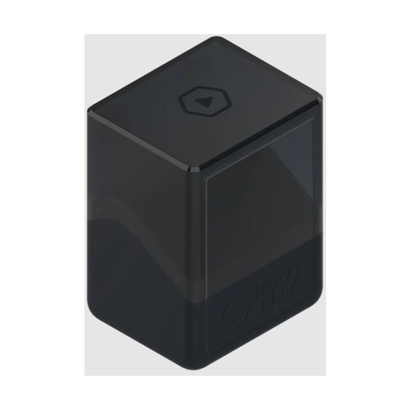 Heavy Play RFG Deckbox - Warlock Black (80) New
