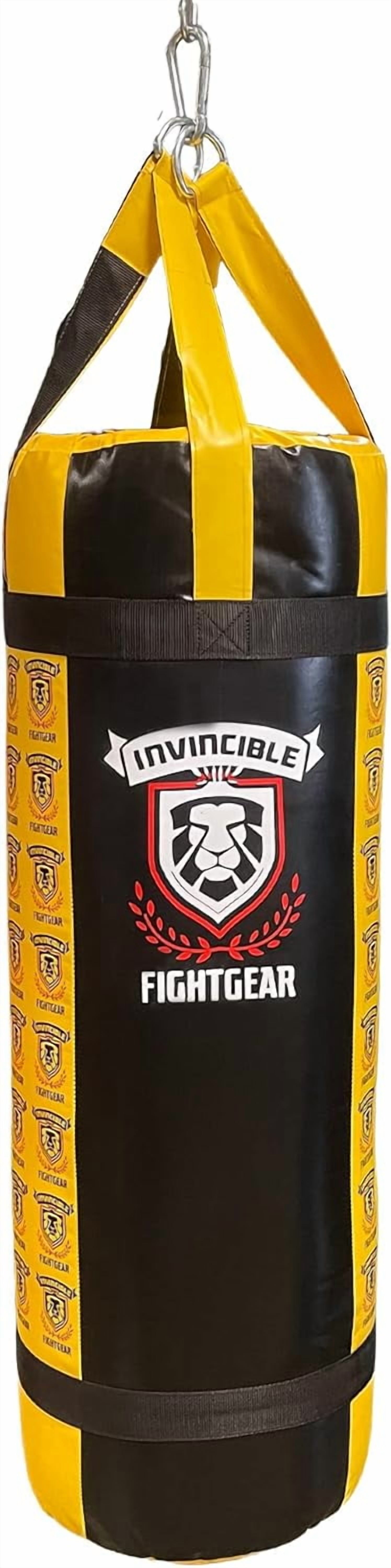 Heavy Punching Bag for Boxing, MMA & Muay Thai, Ballistic Nylon, Shock-Absorbing Foam, Reinforced Straps, Home Gym & Professional Training Bag, 70 LB