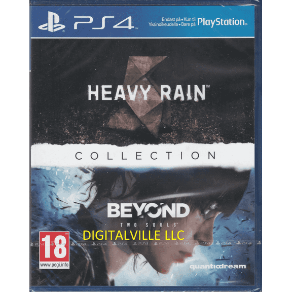 Heavy Rain Beyond Two Souls Collection PS4 Brand New FactorySealed PlayStation 4