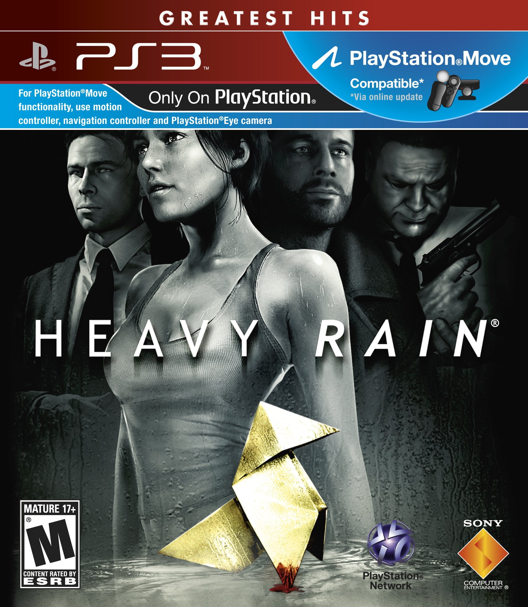 Sony PlayStation 3 Game - Heavy Rain: Greatest Hits, Psychological