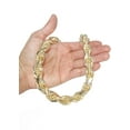 thumbnail image 1 of Heavy Solid Gold Rope Link Chain Customizable, 1 of 5