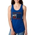 thumbnail image 1 of Heavy Stock Service Banner Racerback Tank Women -Image by Shutterstock, Female Small, 1 of 4