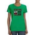 thumbnail image 1 of Heavy Stock Service Banner Shaped T-Shirt Women -Image by Shutterstock, Female Large, 1 of 4