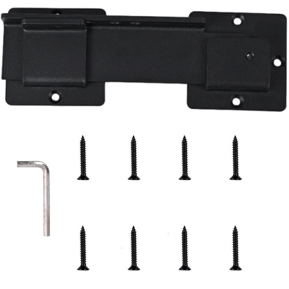 Heavy Type Adjustable Steel Gate Latches Locking Bar For Fence Barn Door Security