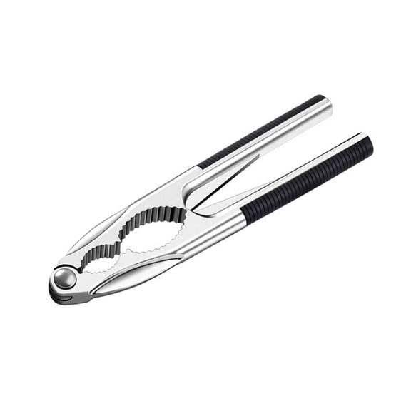 Heavy Type Alloy Nut Crackers Double Levers Design for Easy Nut Shelling with Ergonomic Slip Resistant Handle