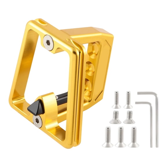 Heavy Type Aluminum Alloys Front Rack Brackets 3 Hole Split Front Carriers