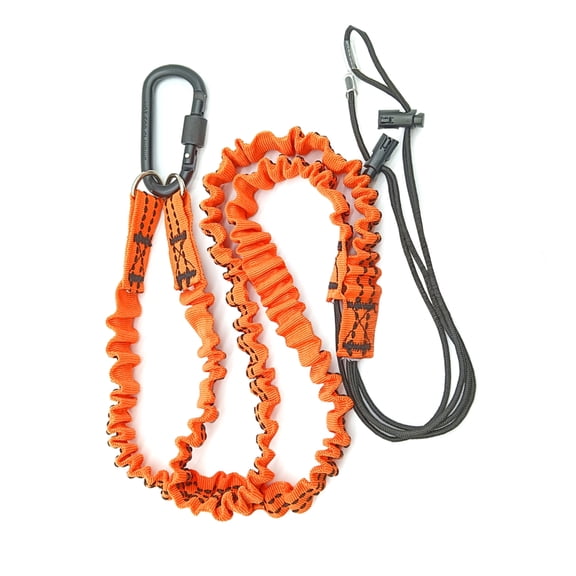 Heavy Type Anti Drop Cord Secure Screw Lock Hook for Working Environment