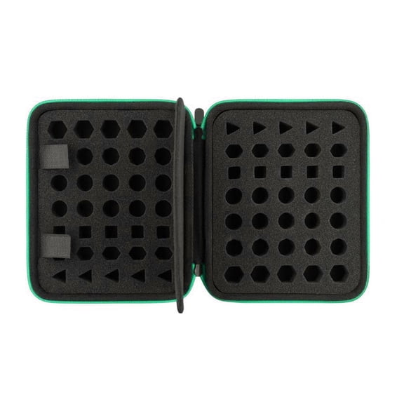 Heavy Type Dices Carriers Box with Interchangeable Grids Tray and Grip Handle