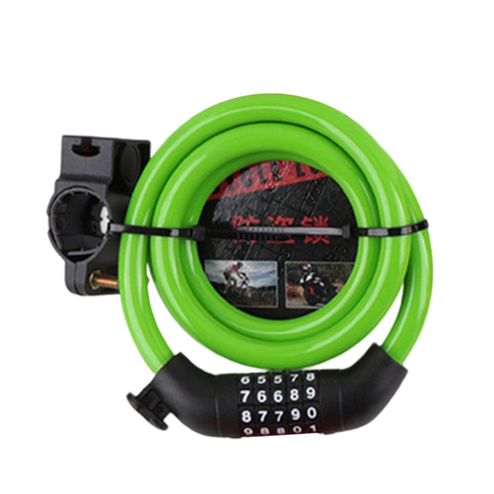 Heavy Type Regulable Code Bicycles Lock Secure Passwords Combination ...