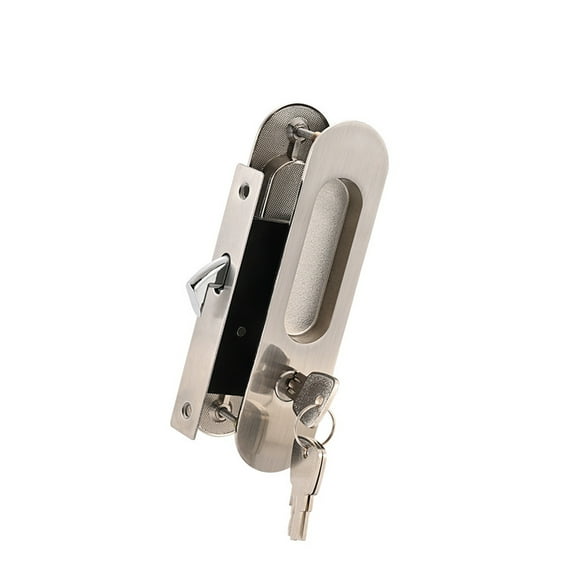 Heavy Type Russian Styles Barn Door Lock Ergonomic Handle Rusts