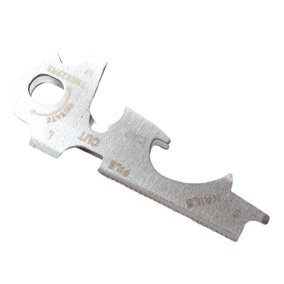 Heavy Type Stainless Steel Key Rings Tool with 8 Function Professional Keychains