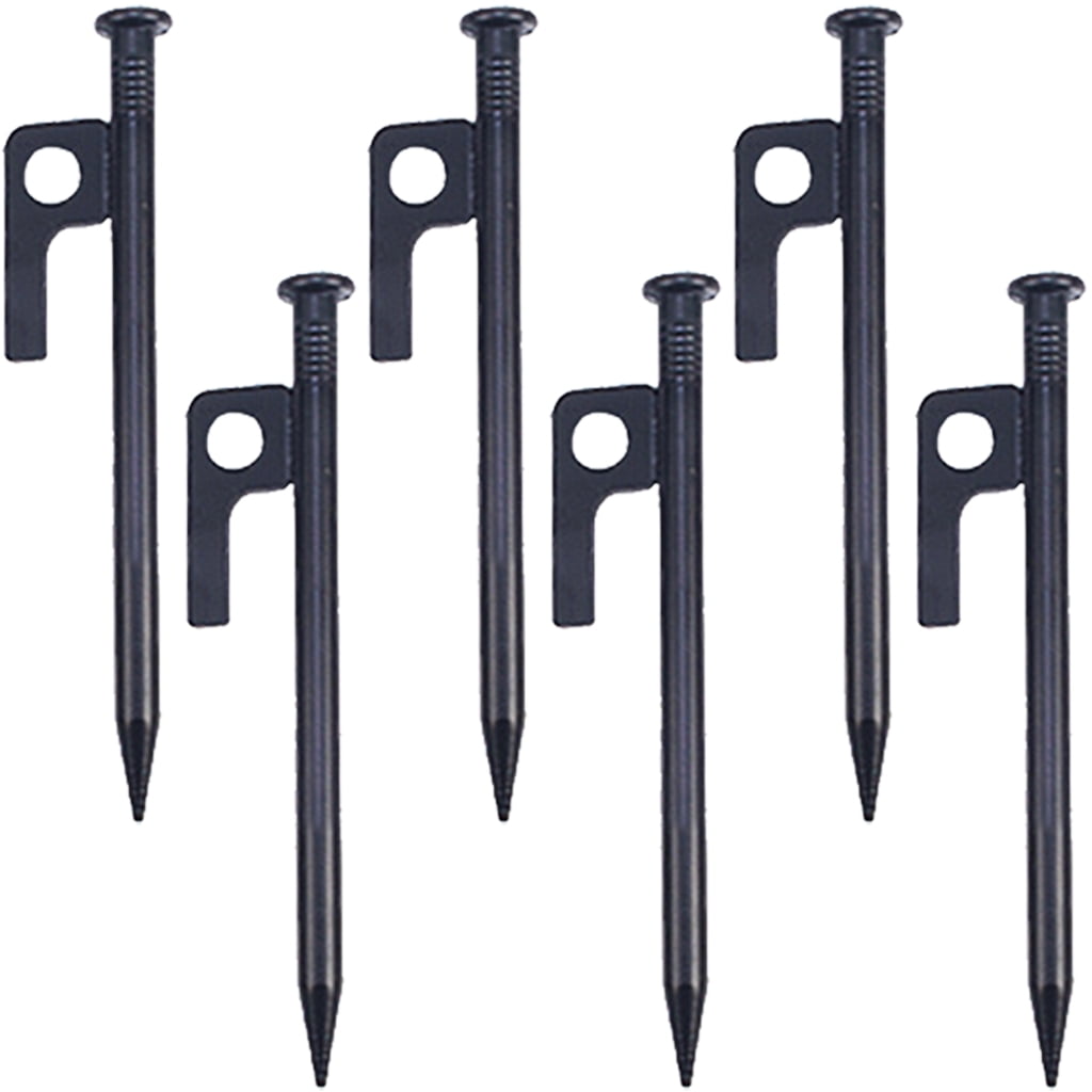 Heavy Type Camping Stakes for Tents Sand Beach Rustproofed Steel Secure Windproofed Multiple Surfaces Application