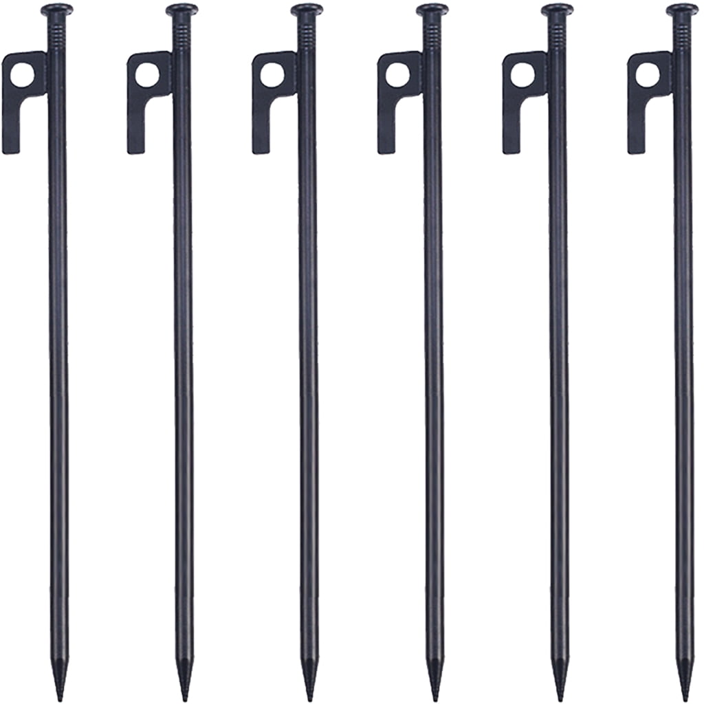 Heavy Type Camping Stakes for Tents Sand Beach Rustproofed Steel Secure Windproofed Multiple Surfaces Application