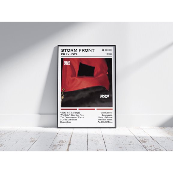 Heavy Weather Radar Storm Front Nautical Ocean Wave Wall Art, Unframed Poster