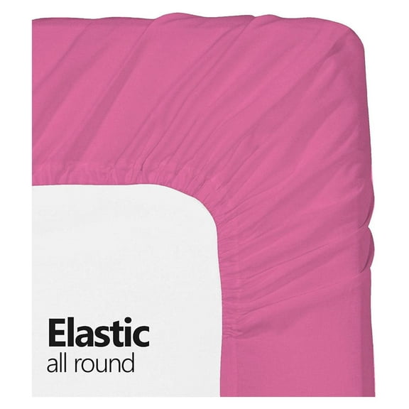 - Heavy Weight Egyptian Cotton, Hotel Classic Hot Solid 4 Pieces Extra Long Bed Sheet Set 100%- Cotton,25 Inches Deep Pocket