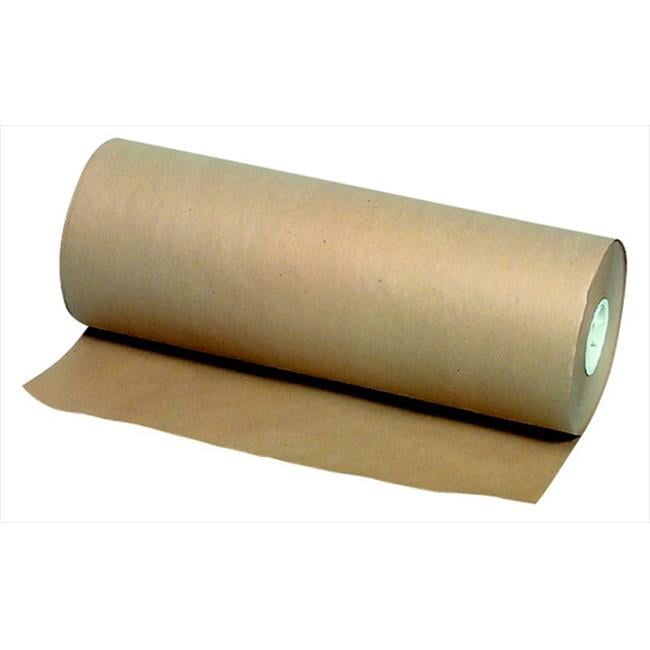 Heavy Weight Kraft Paper Roll - 40 Lbs. - 24 In x 1000 Ft. - Brown