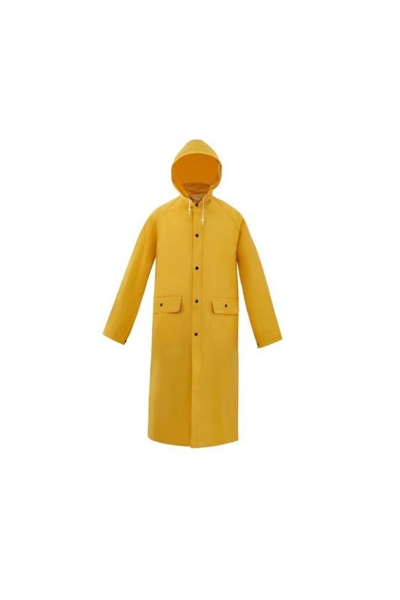 Heavy Weight Rain Coat, Yellow - 2XL