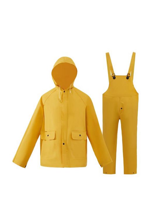 Heavy Weight Rain Suit, Yellow - Small