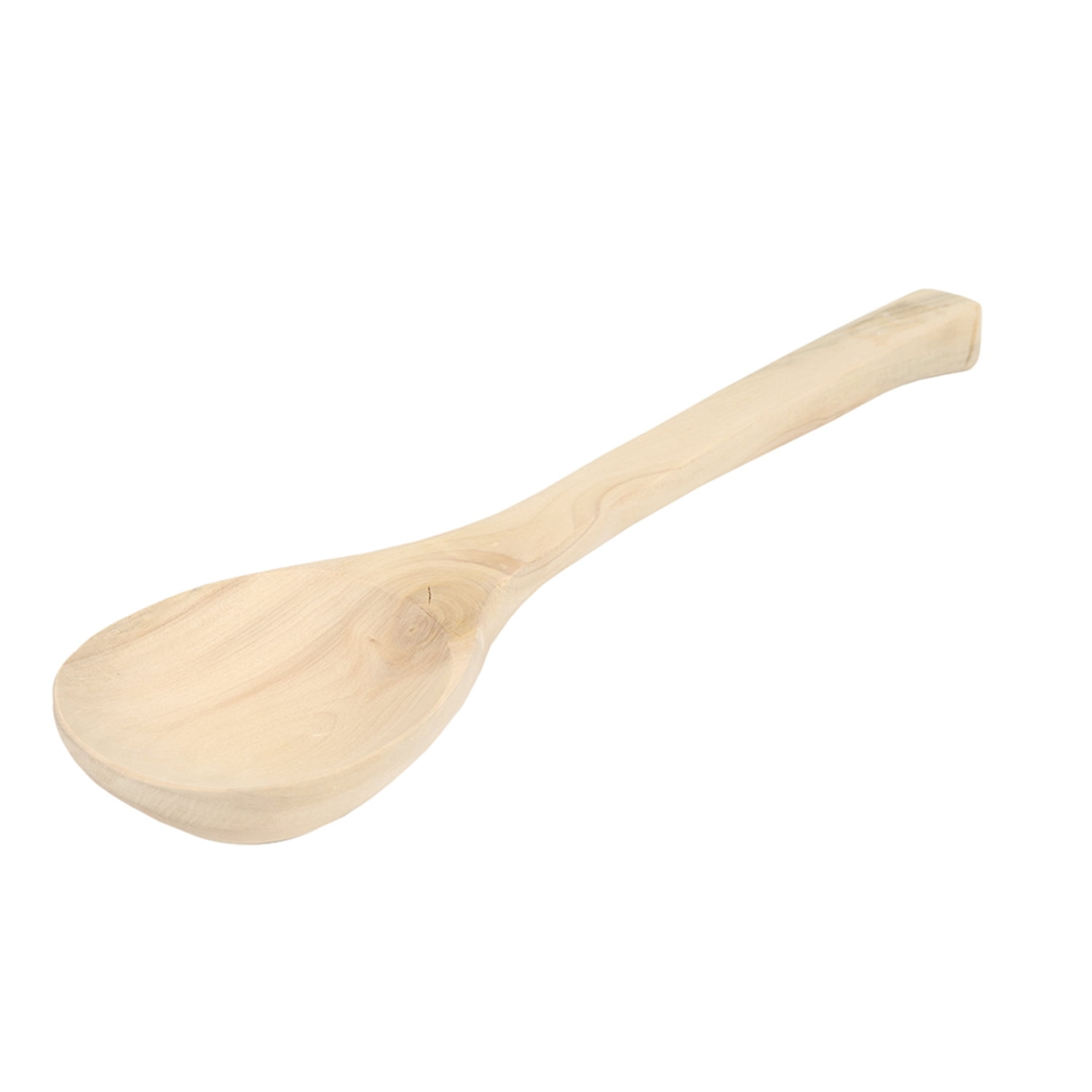 Heavy Wooden Mixing Spoon, 14-1/2